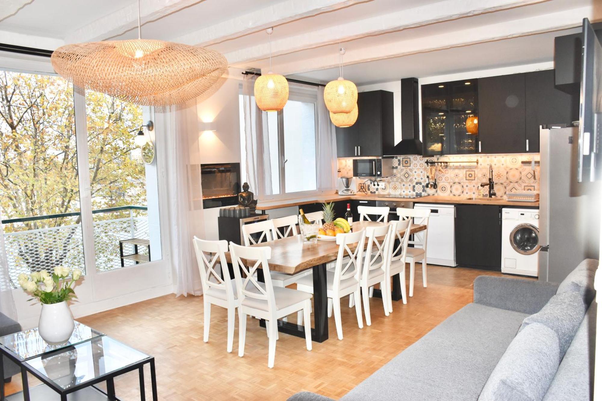 Apartment Parisnicostay - Cosy 4 Bedrooms Flat Seine River Zewnętrze zdjęcie