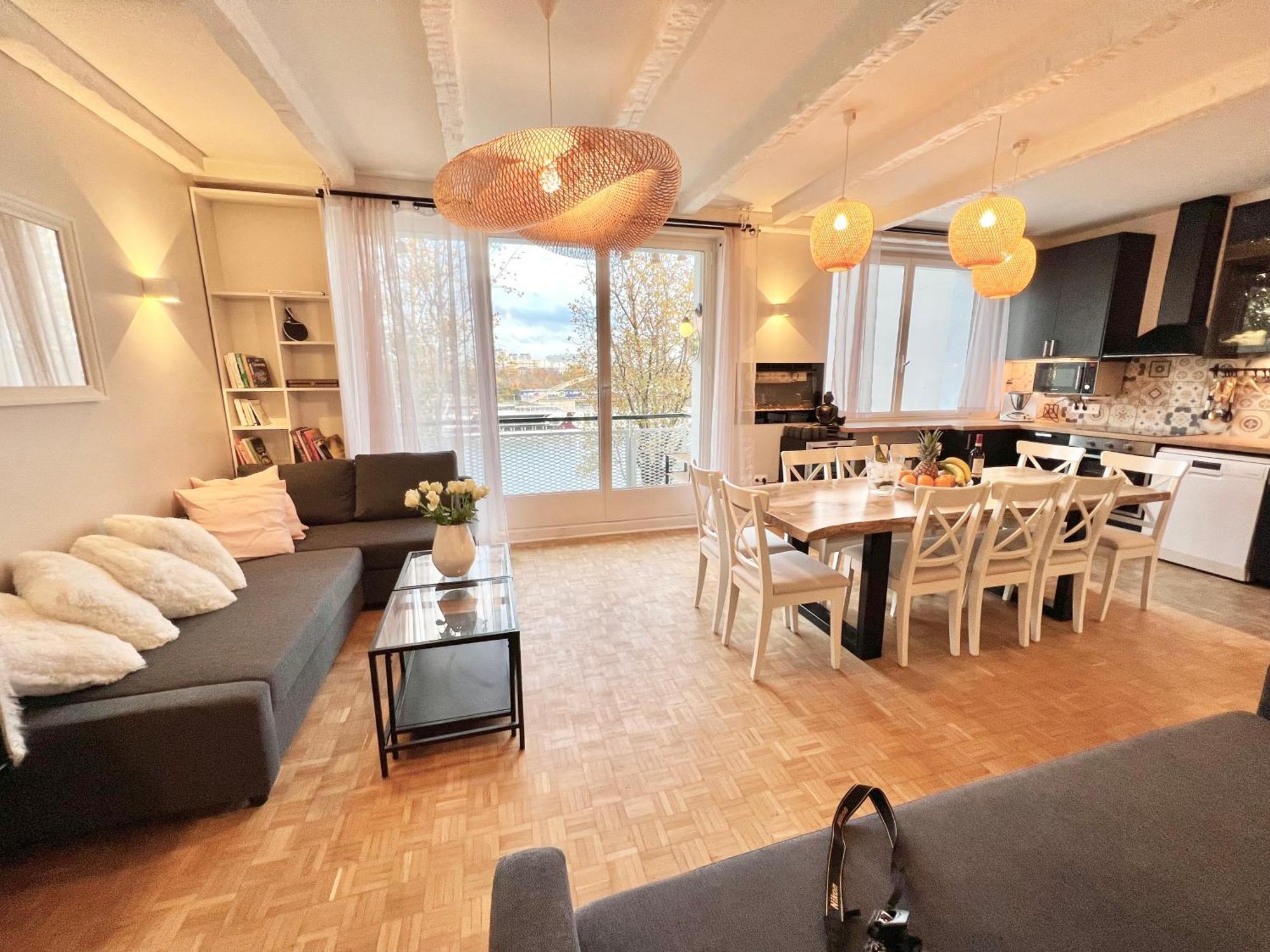 Apartment Parisnicostay - Cosy 4 Bedrooms Flat Seine River Zewnętrze zdjęcie